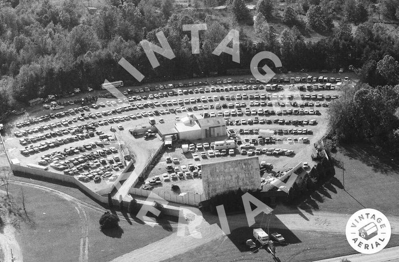 131 Drive-In Theatre - Vintage Aerial
